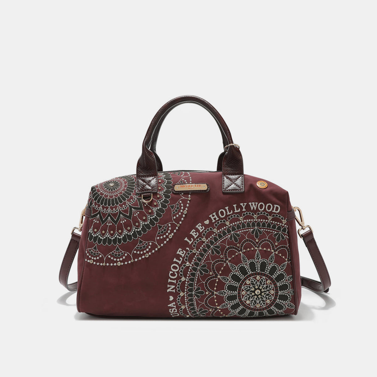 TEEK - NL Rhinestone Boston Bag BAG TEEK Trend   