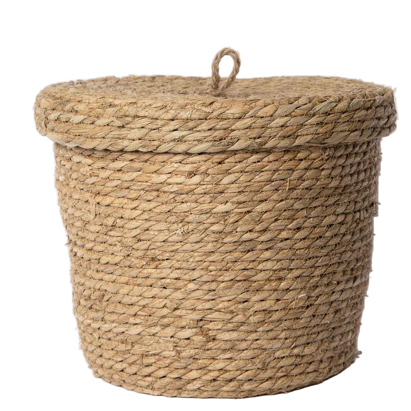 TEEK - 830 - Seagrass Basket with lid HOME DECOR TEEK PB Medium