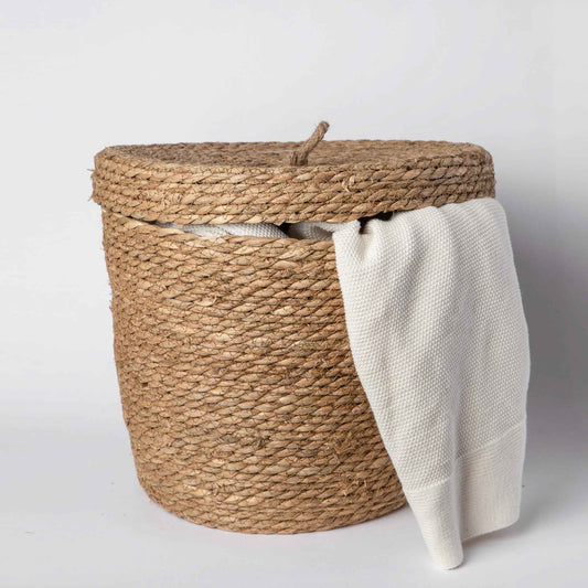 TEEK - 830 - Seagrass Basket with lid HOME DECOR TEEK PB Large