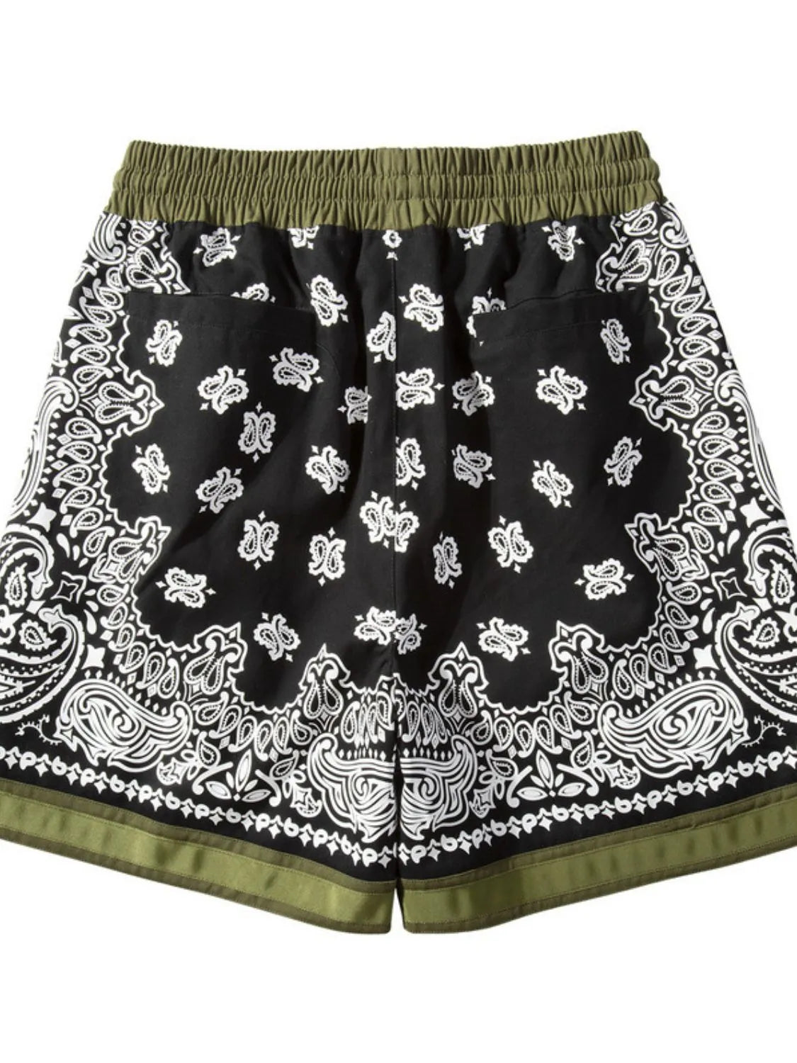 TEEK - Mens Drawstring Printed Pocketed Shorts SHORTS TEEK Trend