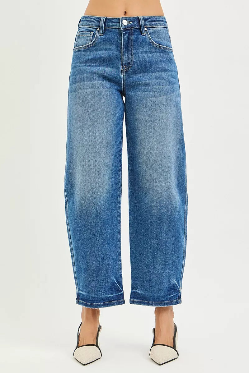 TEEK - Slouchy Cropped Barrel Jeans JEANS TEEK Trend