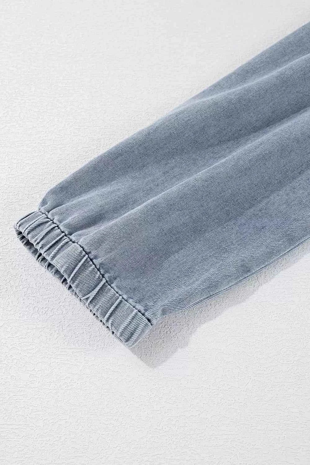 TEEK - Vintage Wash Denim Dress with Pockets DRESS TEEK Trend