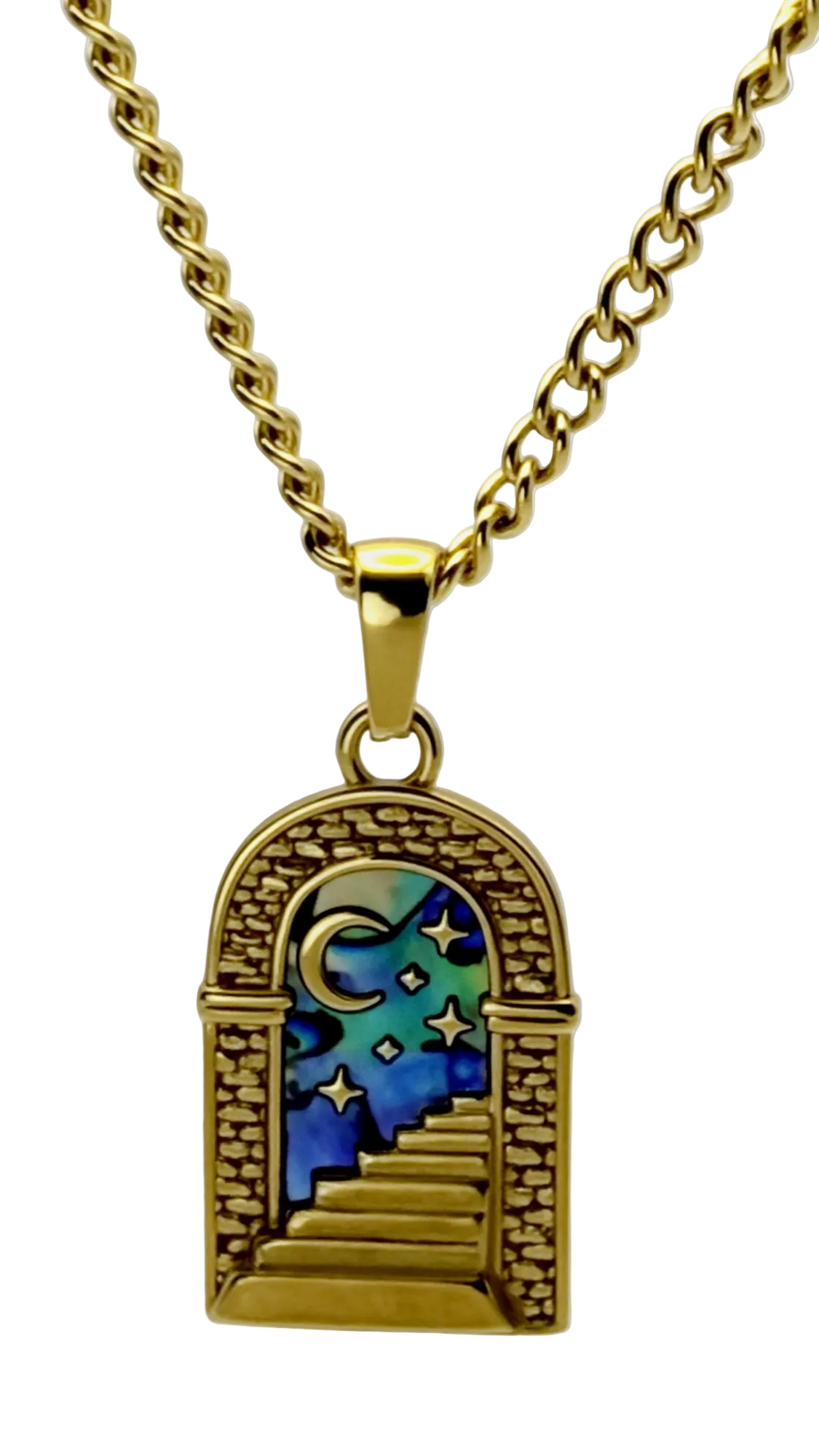 Portal Necklace Necklace No Thrones Co. Gold