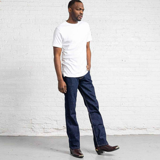 TEEK - 100% Cotton Boot Cut Dark Wash JEANS TEEK DDA
