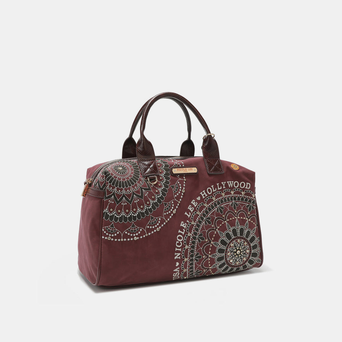 TEEK - NL Rhinestone Boston Bag BAG TEEK Trend   