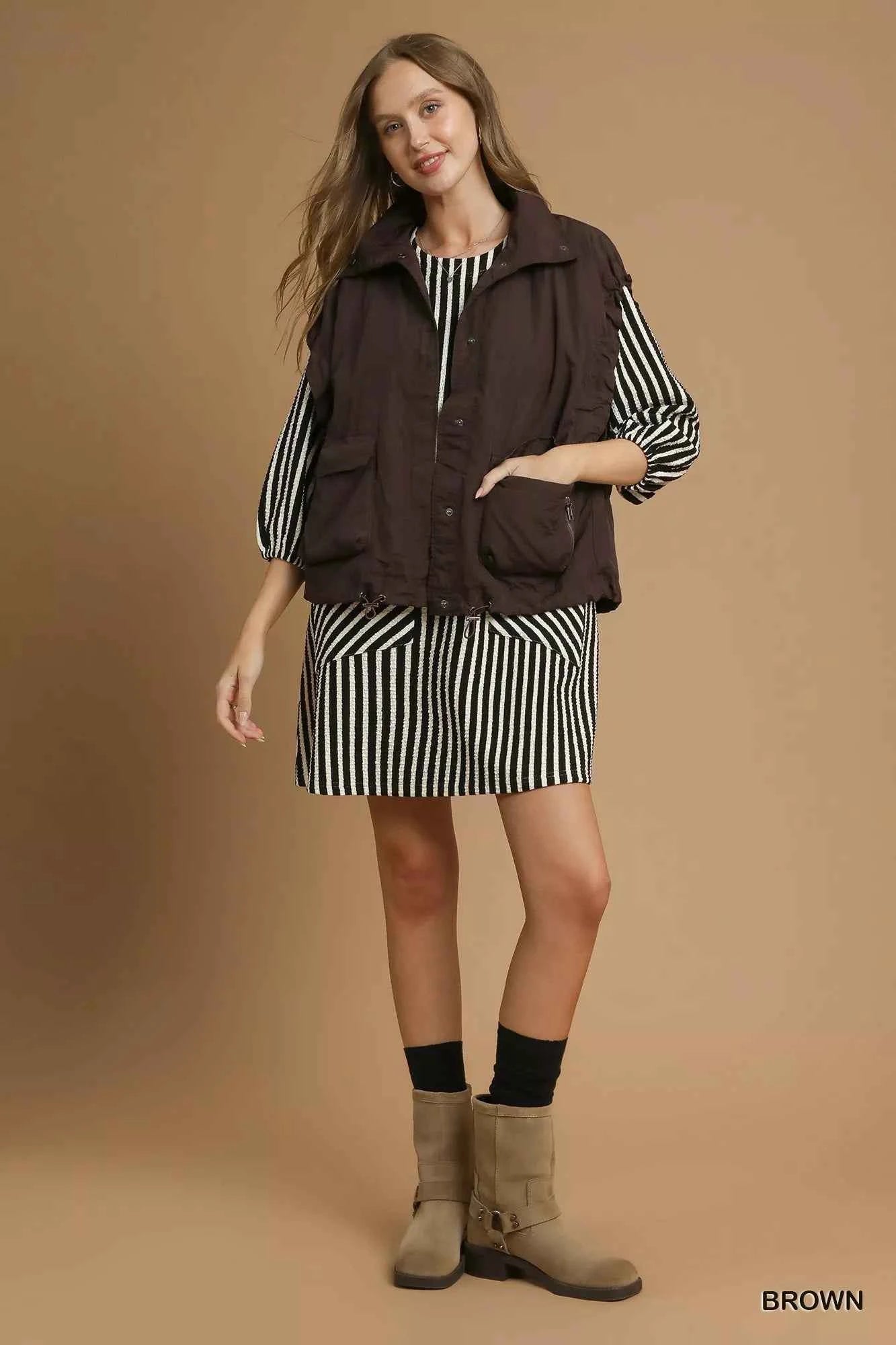 TEEK - Nylon Vest with Pockets VEST TEEK Trend