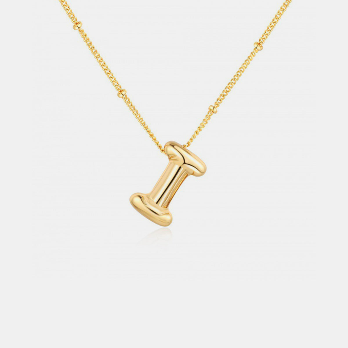 TEEK - A-J Gold-Plated Letter Necklace JEWELRY TEEK Trend Style I  