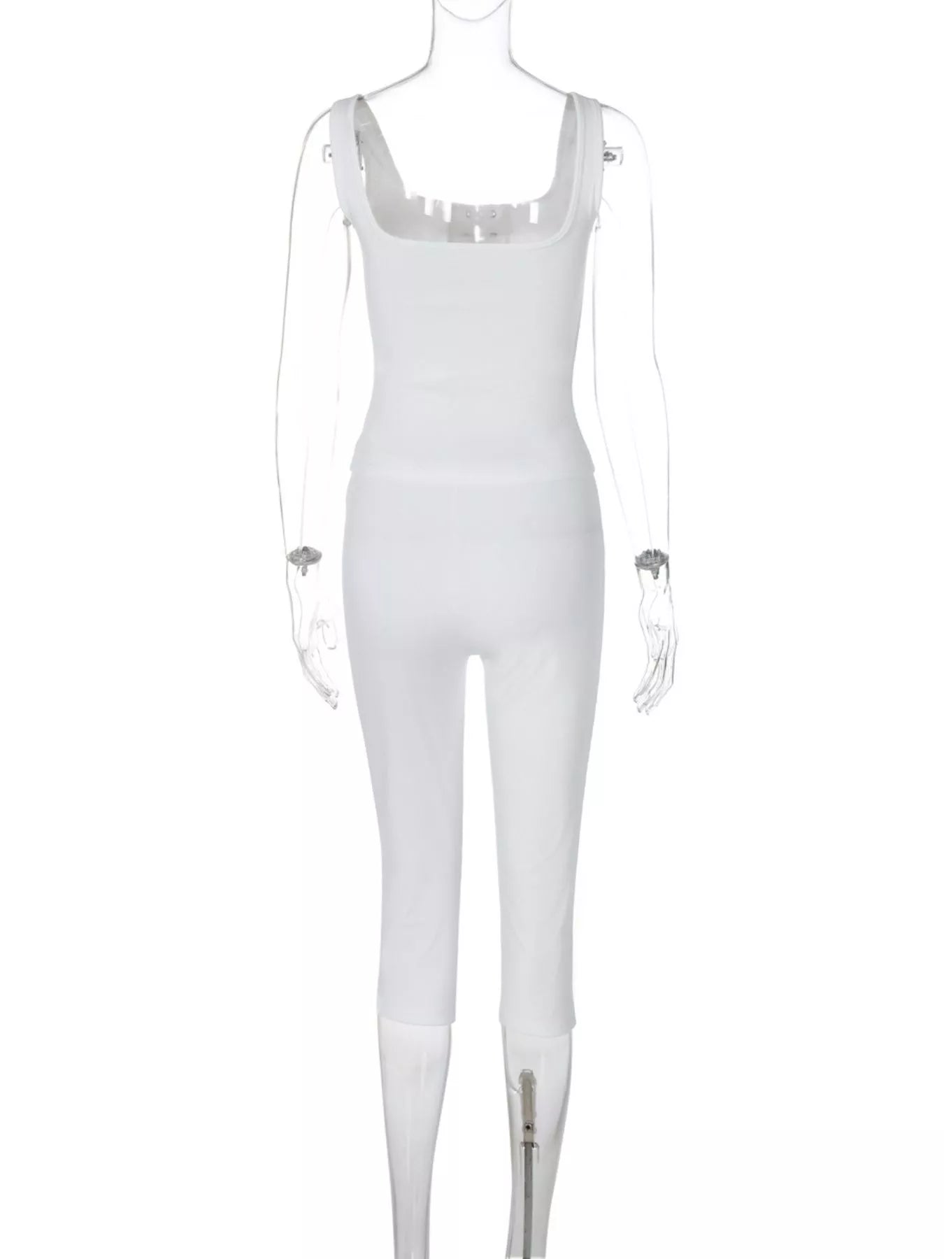 TEEK - Lace-Up Tank and Capris Set SET TEEK Trend