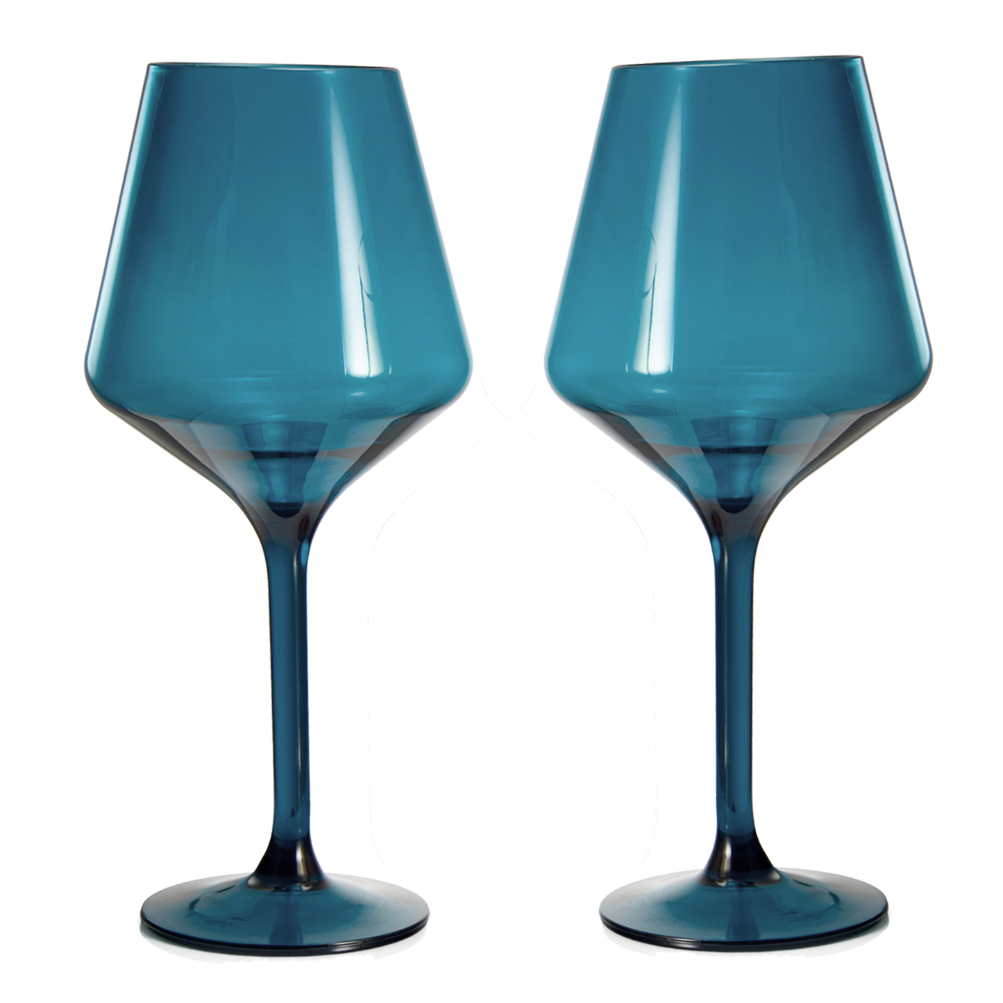 TEEK - Saint Tropez Acrylic Stemmed Wine Glassware Set HOME DECOR TEEK KS