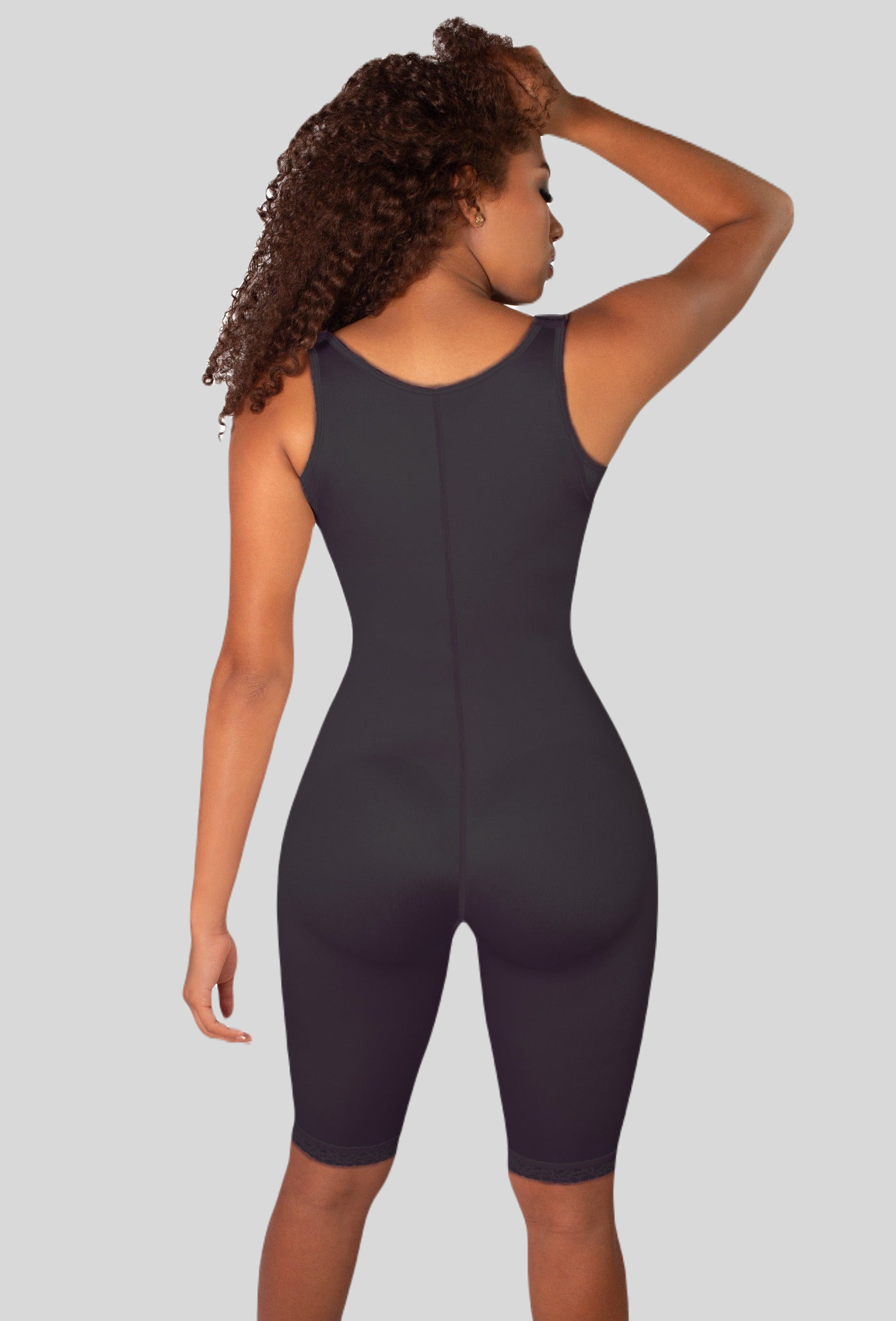 TEEK - Full Body Control Suit w/ Front Closure & Back Support LINGERIE TEEK VS