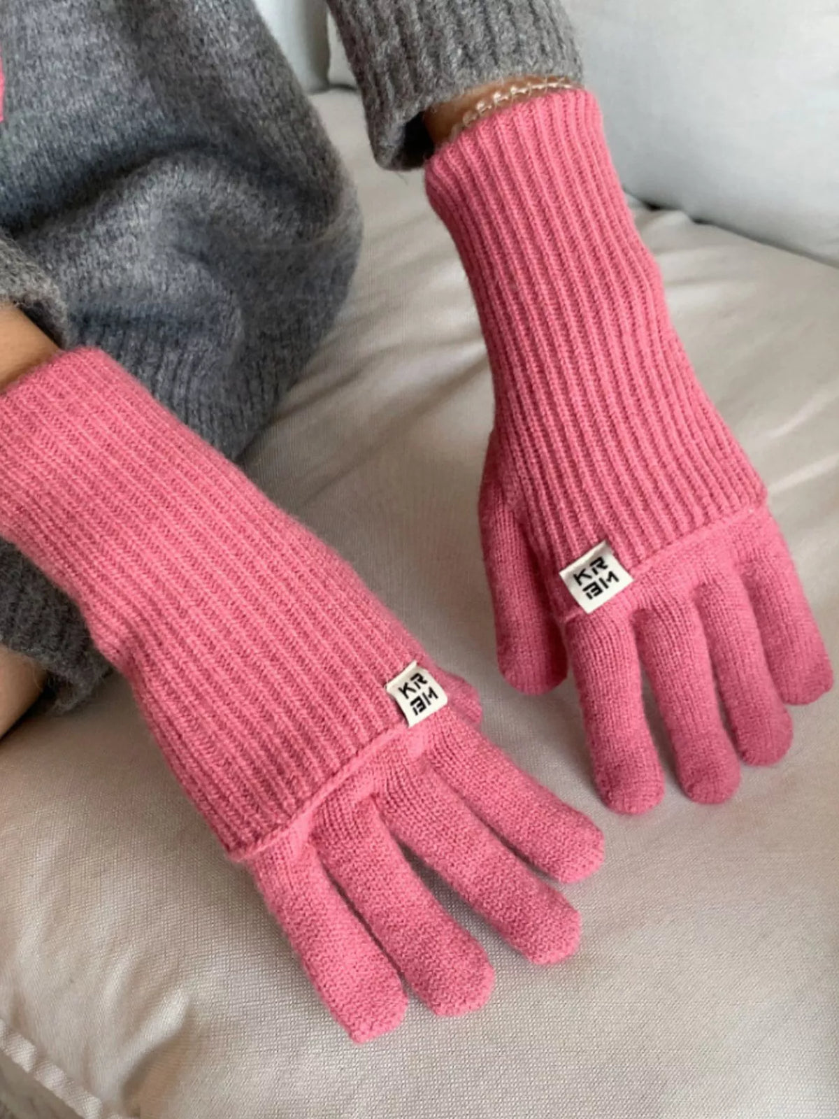 TEEK - Ribbed Knit Winter Gloves GLOVES TEEK Trend