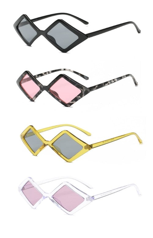 TEEK - Womens Diamond Shape Sunglasses EYEGLASSES TEEK FG   
