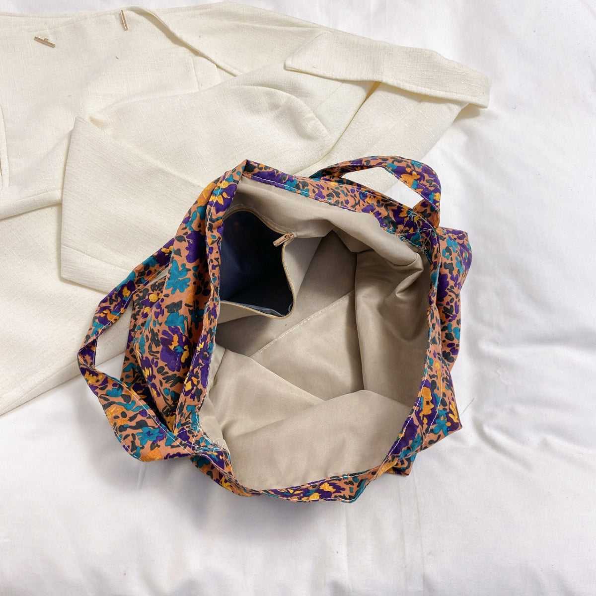 TEEK - Floral Medium Shoulder Bag BAG TEEK Trend   