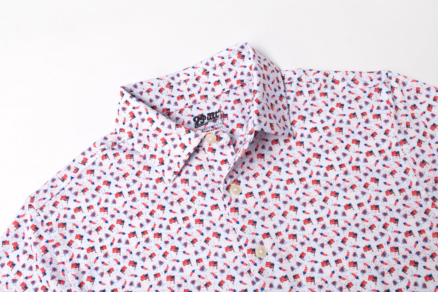 TEEK - Golf Of America Mens Polo TOPS TEEK 2P