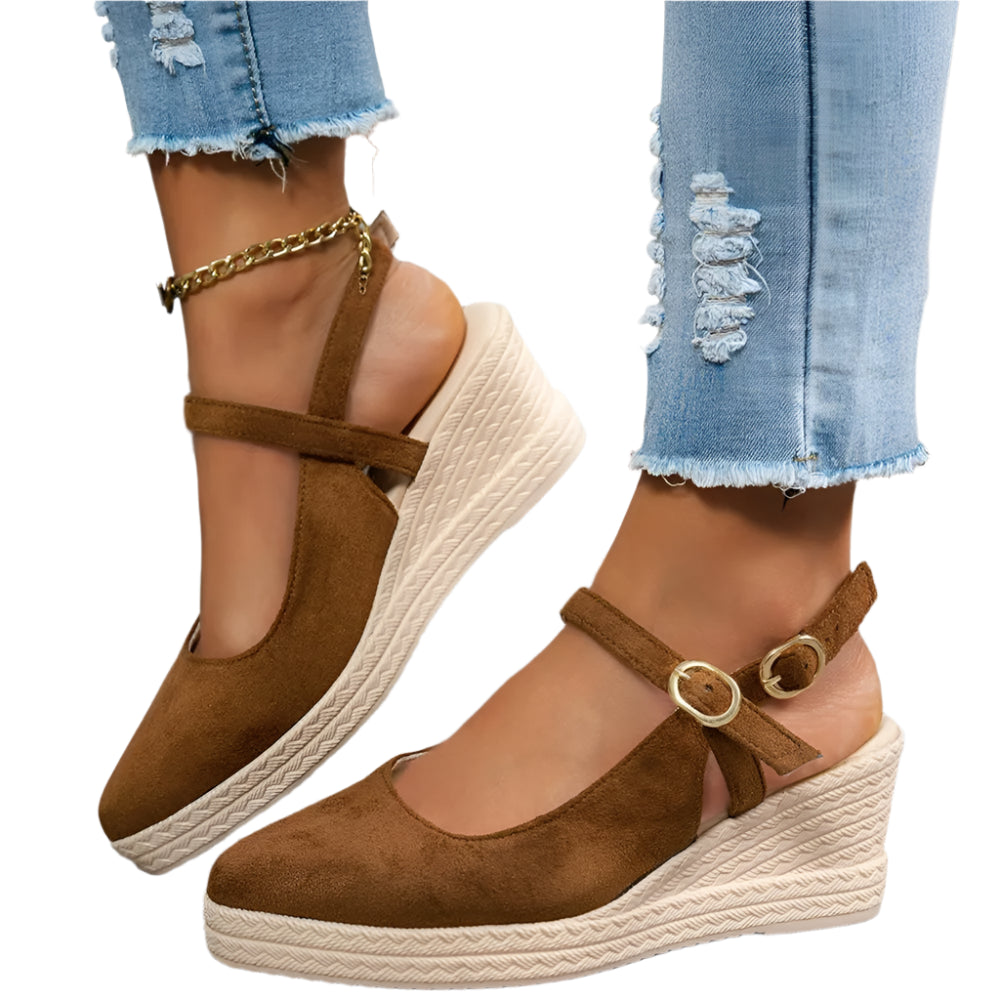 TEEK - Point Toe Block Heels Pumps SHOES TEEK Trend