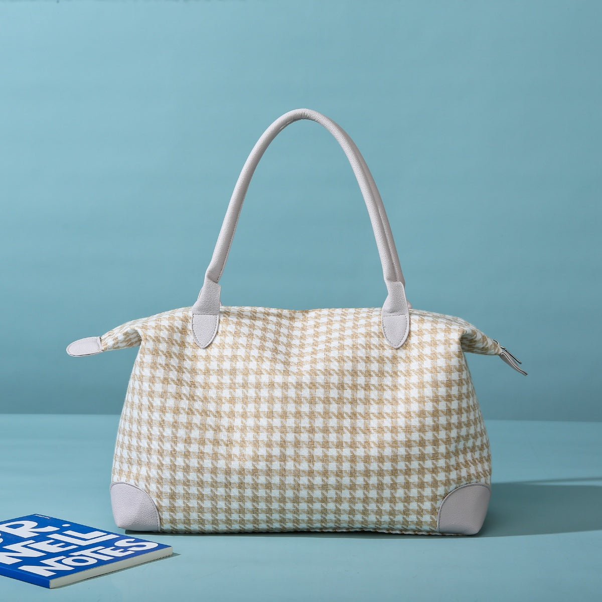 TEEK - Houndstooth Canvas Travel Bag BAG TEEK Trend   