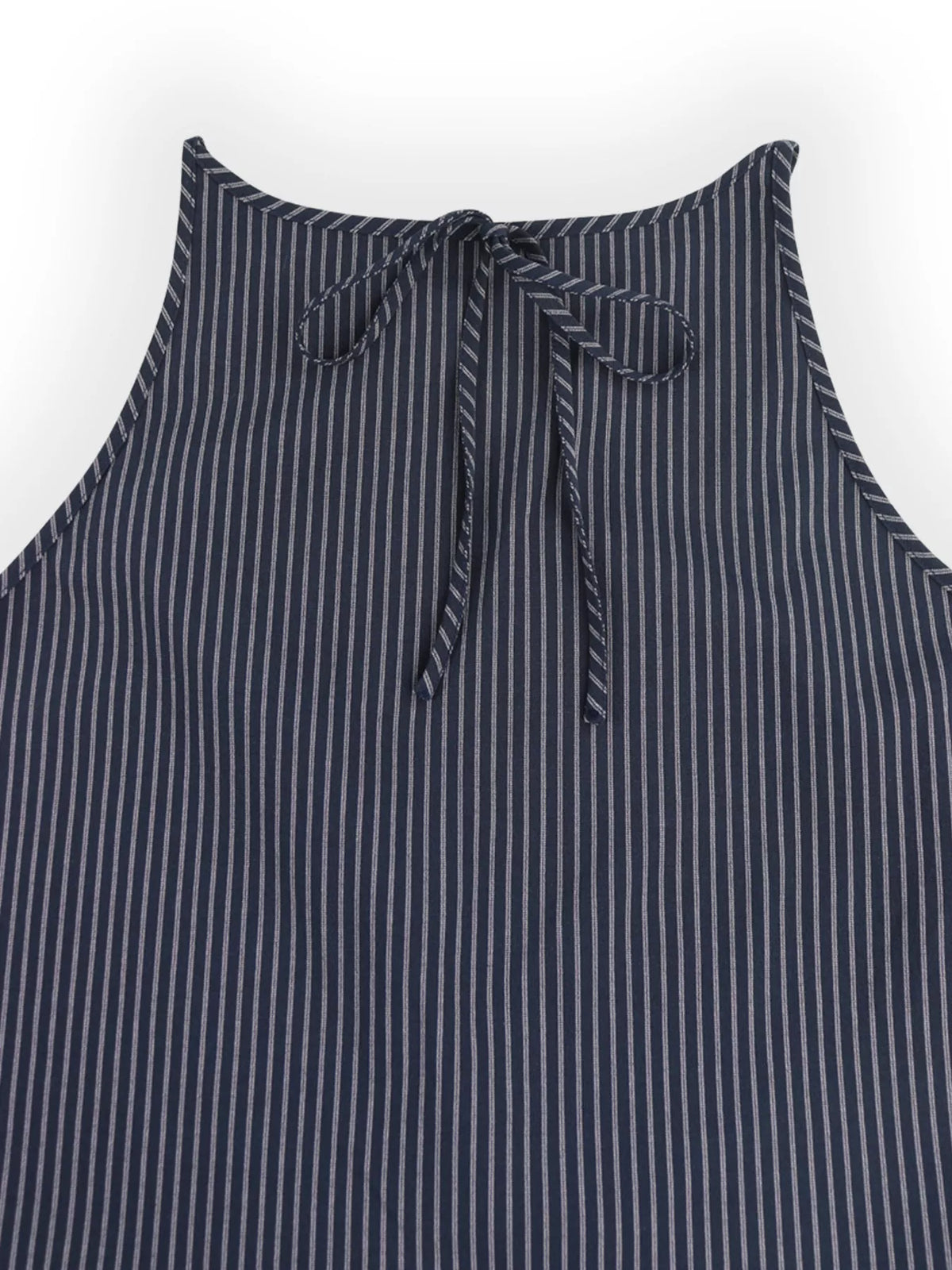 TEEK - Striped Sleeveless Top and Wide-Leg Pants Set SET TEEK Trend