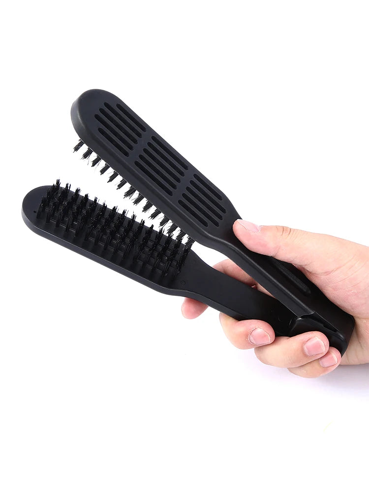 TEEK - Pro Hairdressing Straightener Clamp Brush