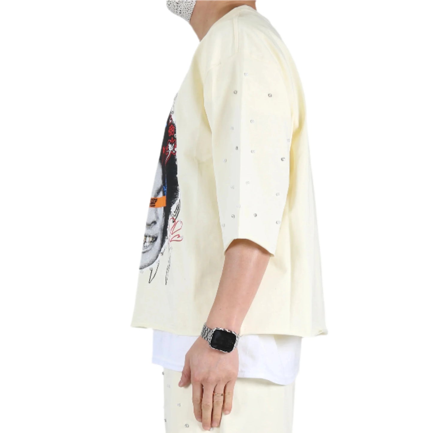 TEEK - TOVAL SN/ Jersey 3/4 Sleeve Crop Top Tee TOPS TEEK LTK