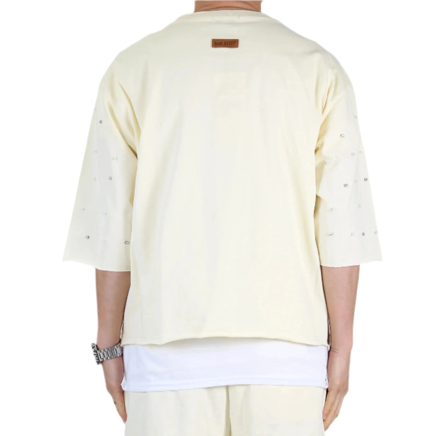 TEEK - TOVAL SN/ Jersey 3/4 Sleeve Crop Top Tee TOPS TEEK LTK