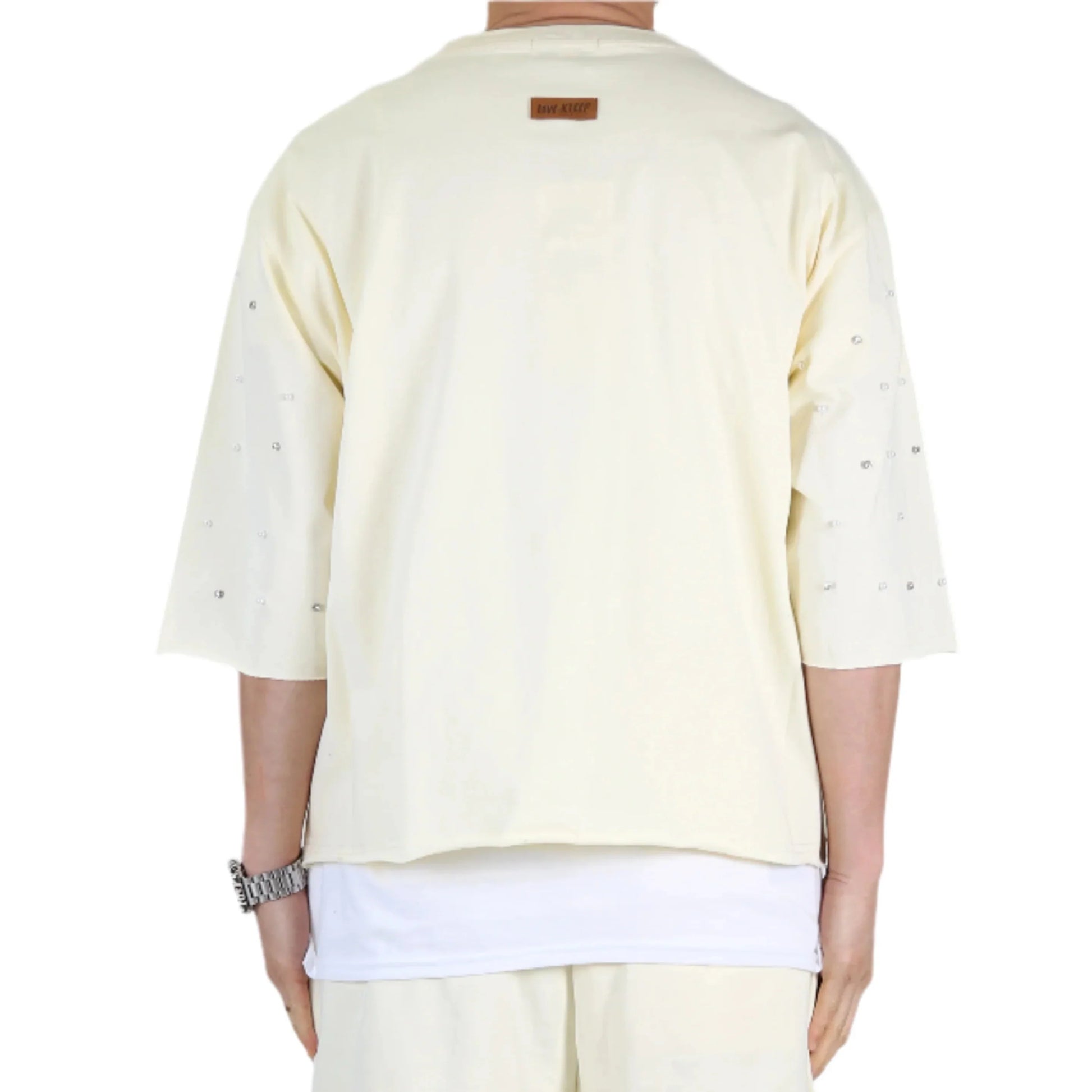 TEEK - TOVAL SN/ Jersey 3/4 Sleeve Crop Top Tee TOPS TEEK LTK