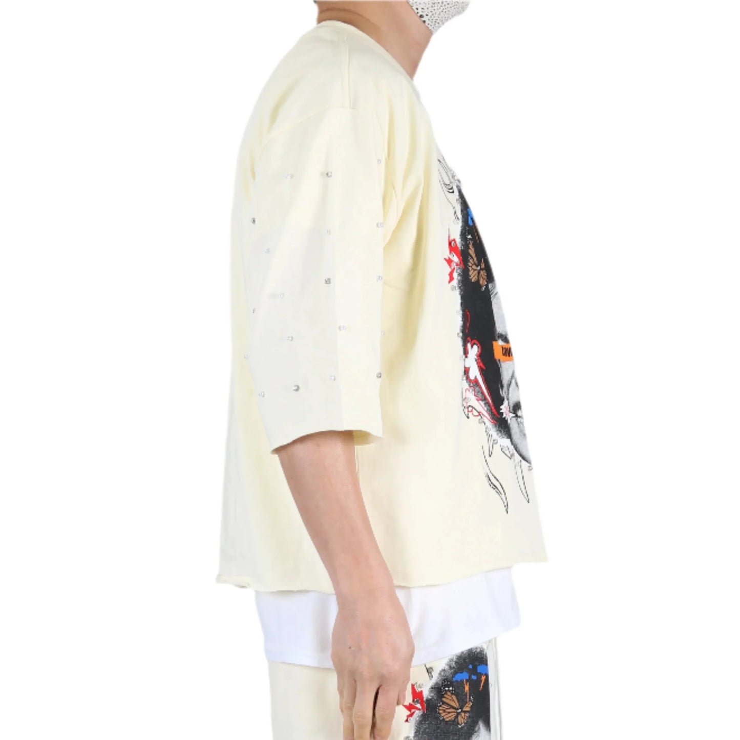 TEEK - TOVAL SN/ Jersey 3/4 Sleeve Crop Top Tee TOPS TEEK LTK