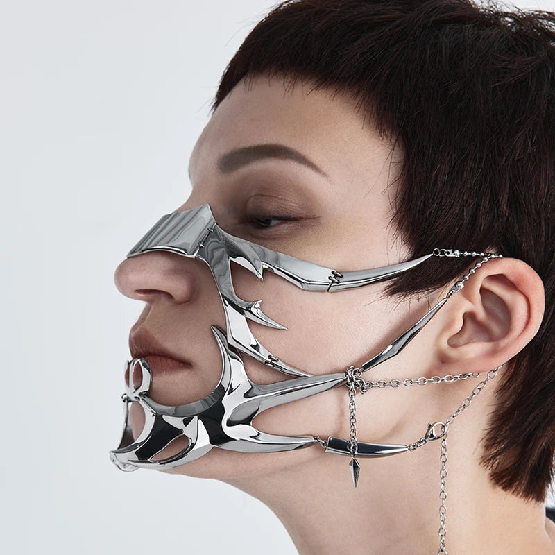 TEEK - Mechanical Fluid Face Jewelry JEWELRY theteekdotcom   