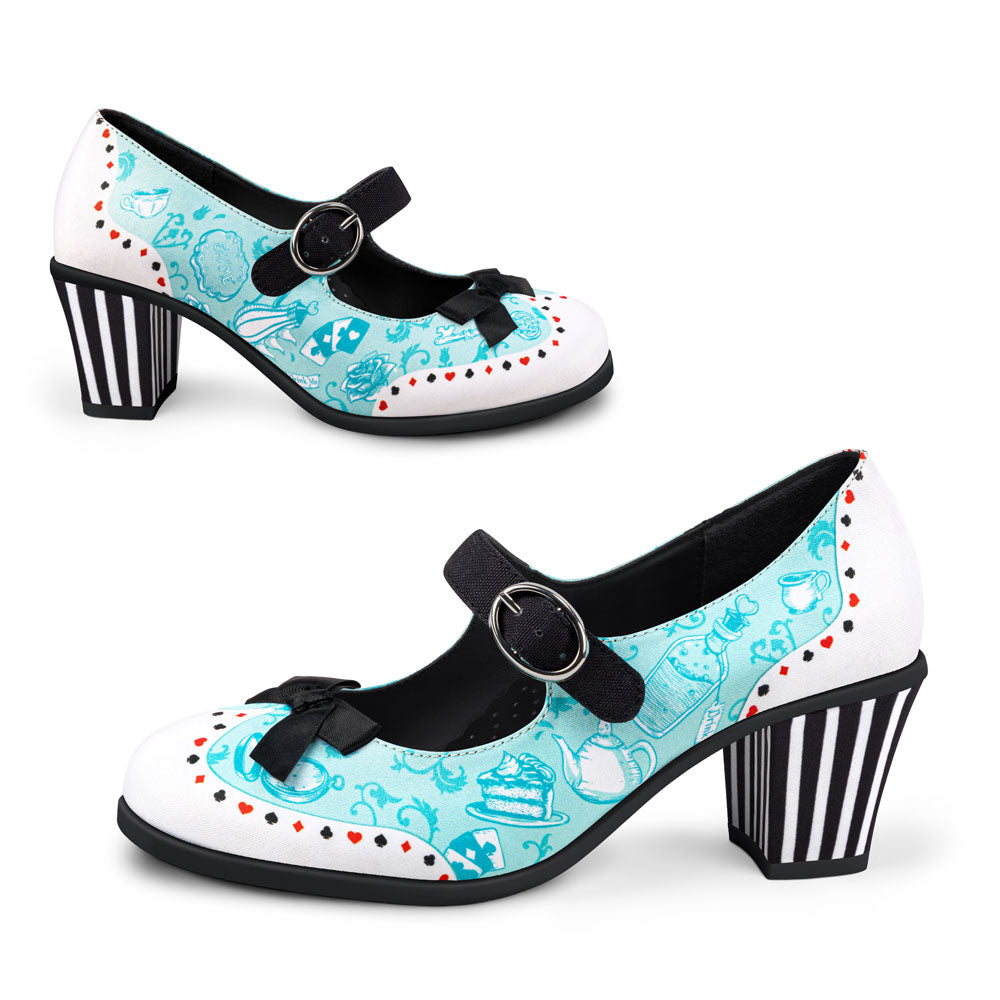 Alice Women's Mary Jane Mid Heels Mid Heels Hot Chocolate Design