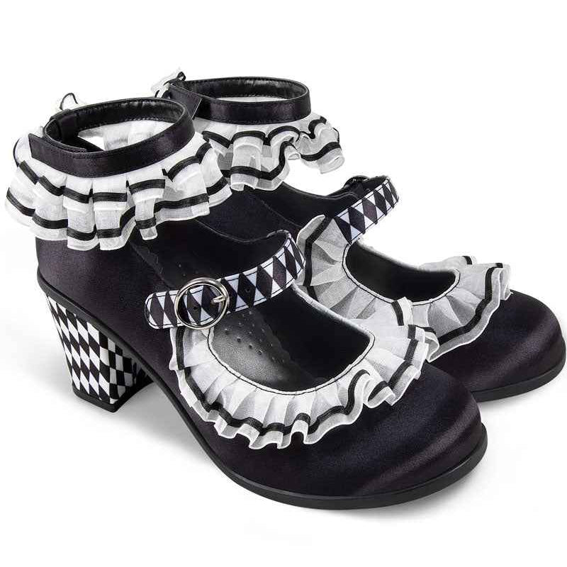 Arlequin Women's Mary Jane MId Heels Mid Heels Hot Chocolate Design 35 HCD/ 5 US/ 9.3"