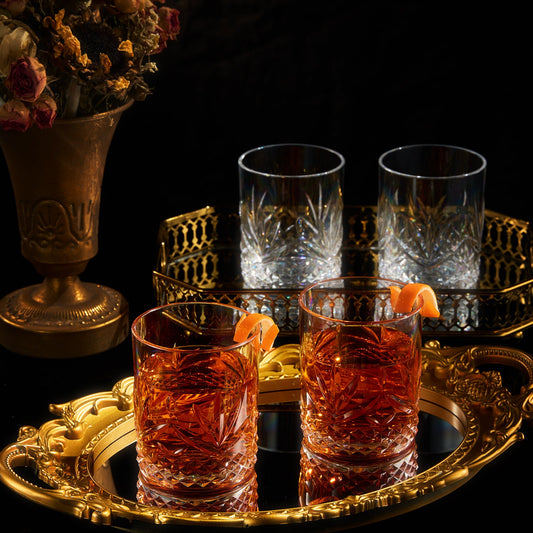 TEEK - Onix Acrylic Crystal Lowball Set of 4 HOME DECOR TEEK KS