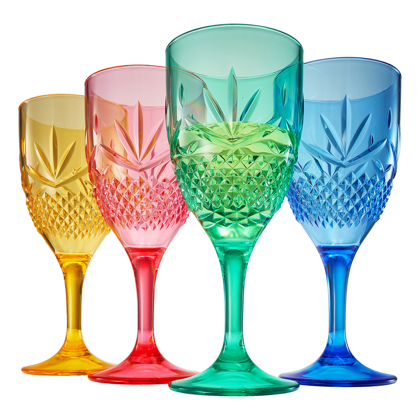TEEK - Onix Acrylic Crystal, Stemmed Wine Glassware Set HOME DECOR TEEK KS