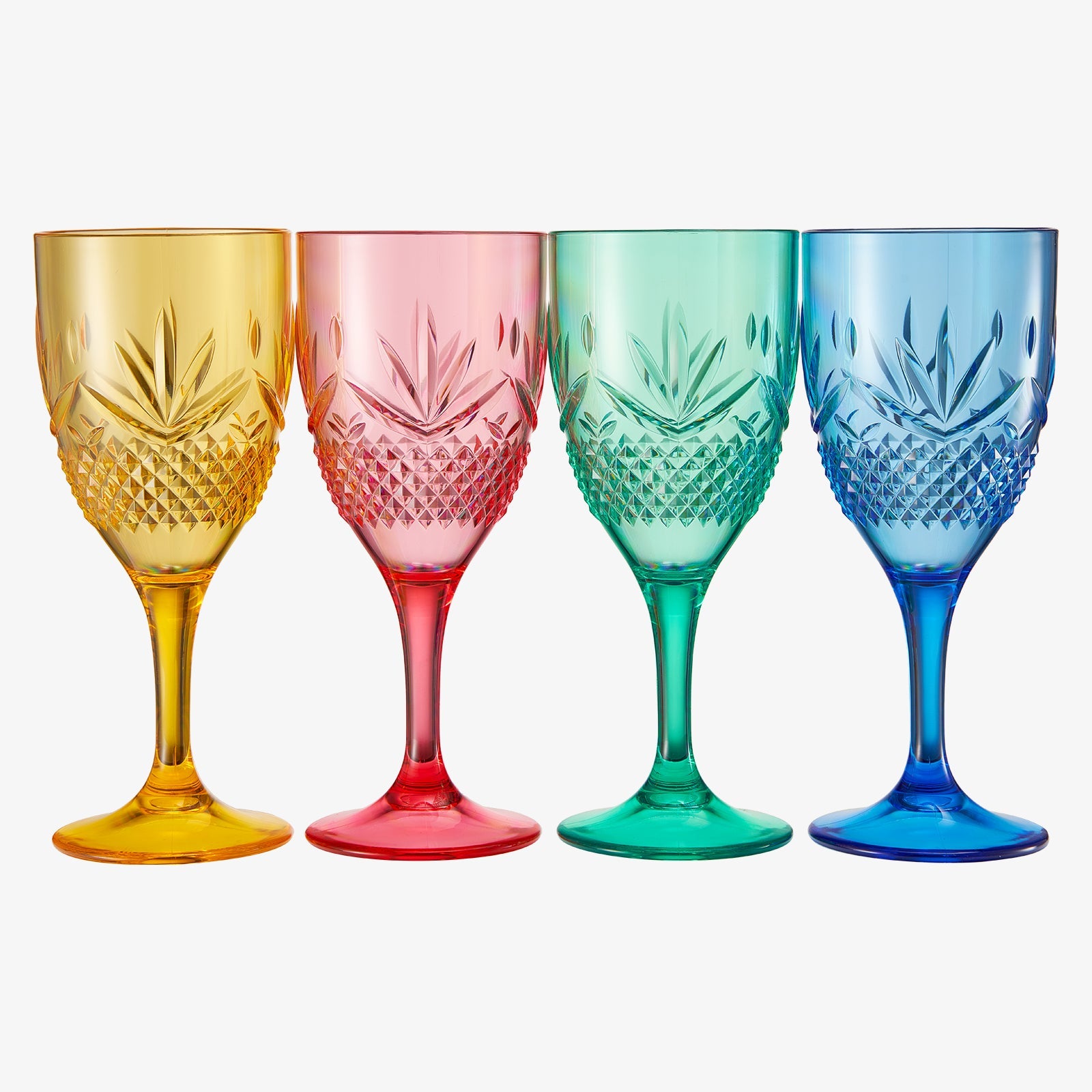 TEEK - Onix Acrylic Crystal, Stemmed Wine Glassware Set HOME DECOR TEEK KS