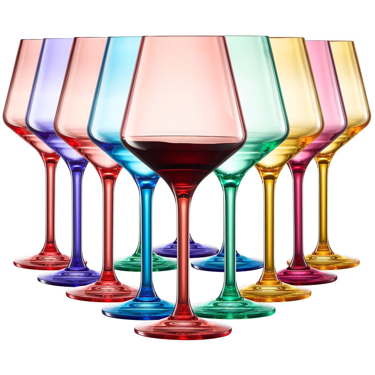 TEEK - Madrid Acrylic Stemmed Wine Glassware Set HOME DECOR TEEK KS