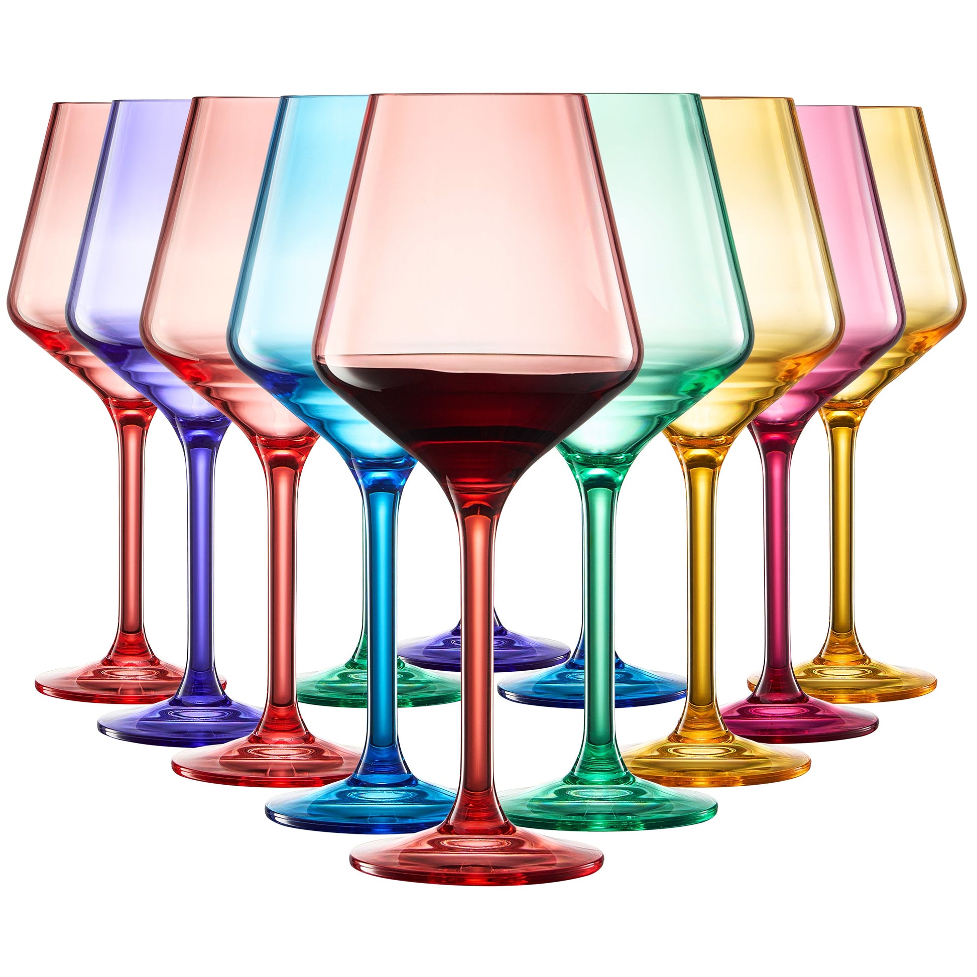 TEEK - Madrid Acrylic Stemmed Wine Glassware Set HOME DECOR TEEK KS