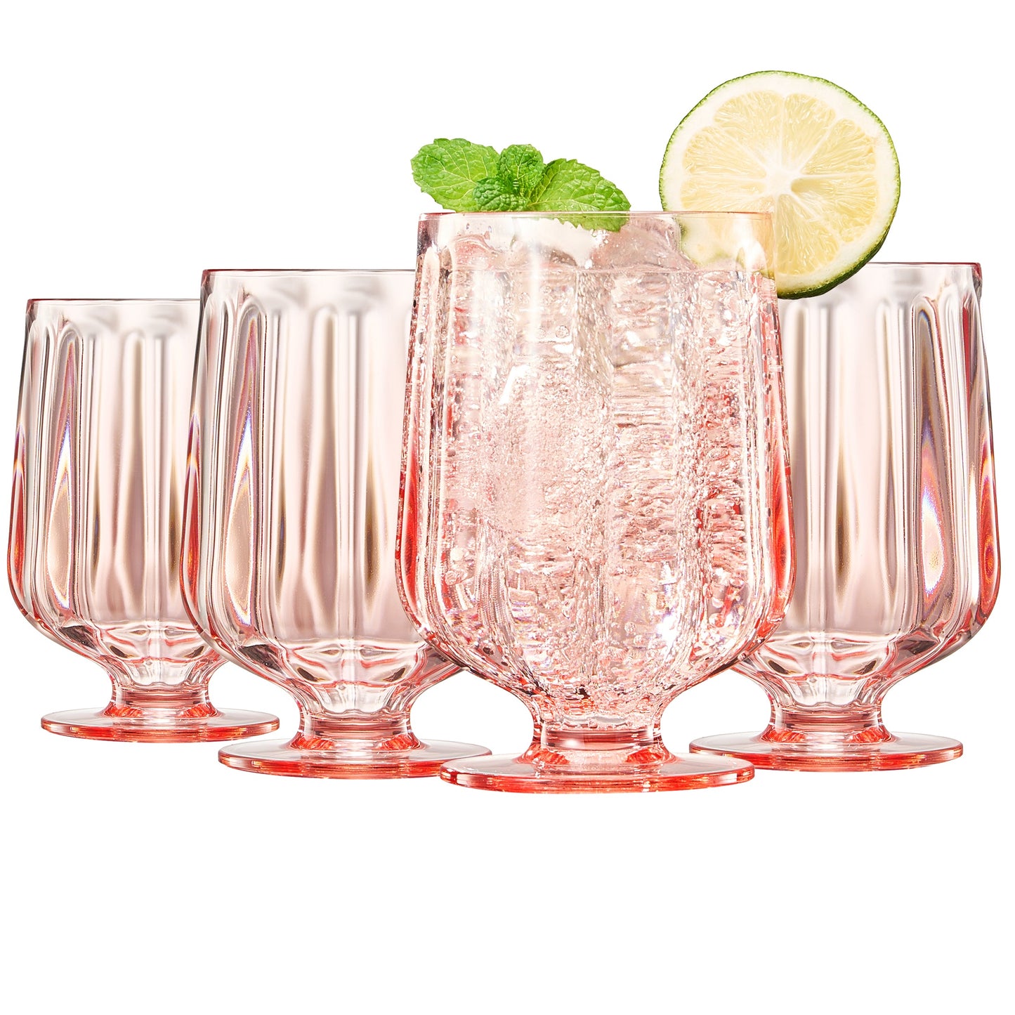 TEEK - Madrid Acrylic Stemmed Wine Goblet Glassware Set HOME DECOR TEEK KS