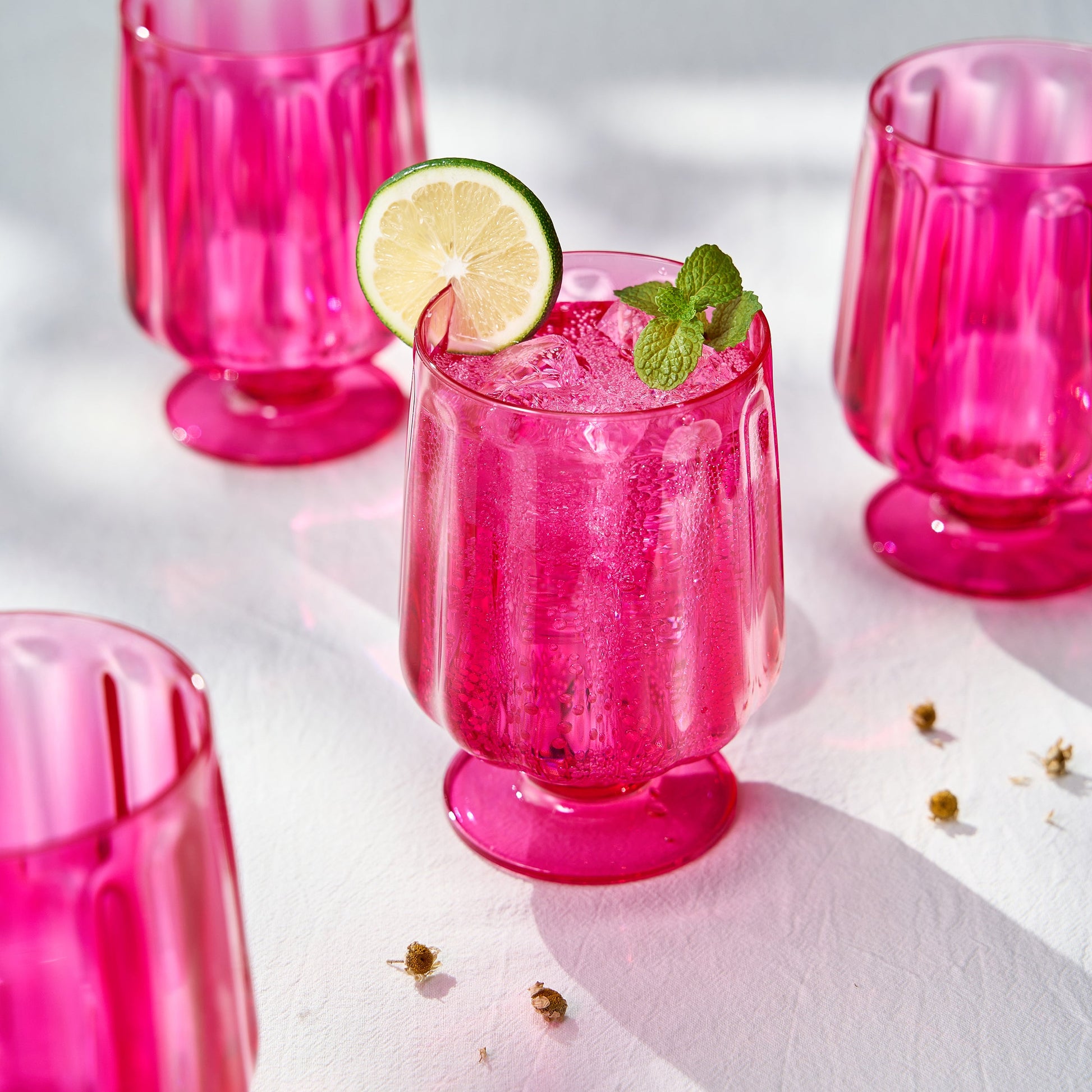 TEEK - Madrid Acrylic Stemmed Wine Goblet Glassware Set HOME DECOR TEEK KS