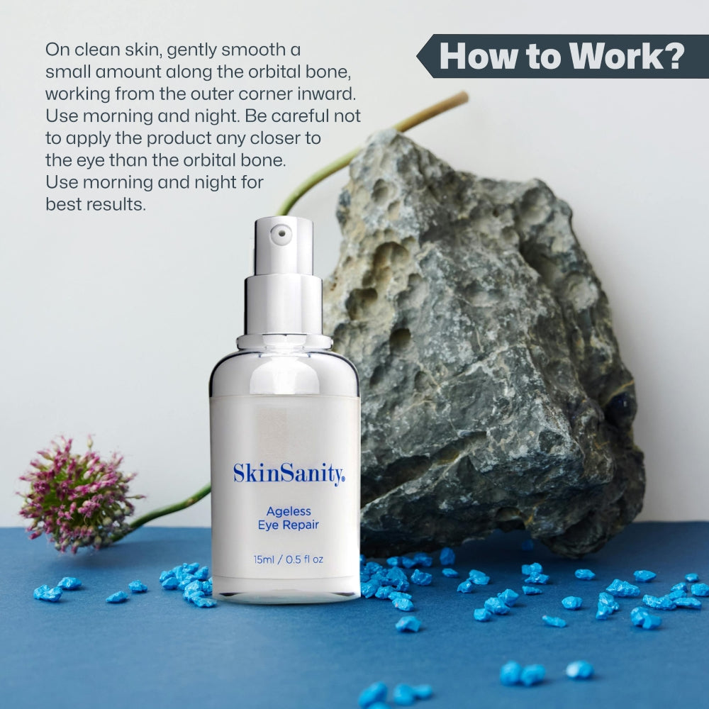 TEEK - SkinSanity® Eye Repair Serum | Hyaluronic Acid Marine Algae 0.5 fl oz SKINCARE TEEK BCB