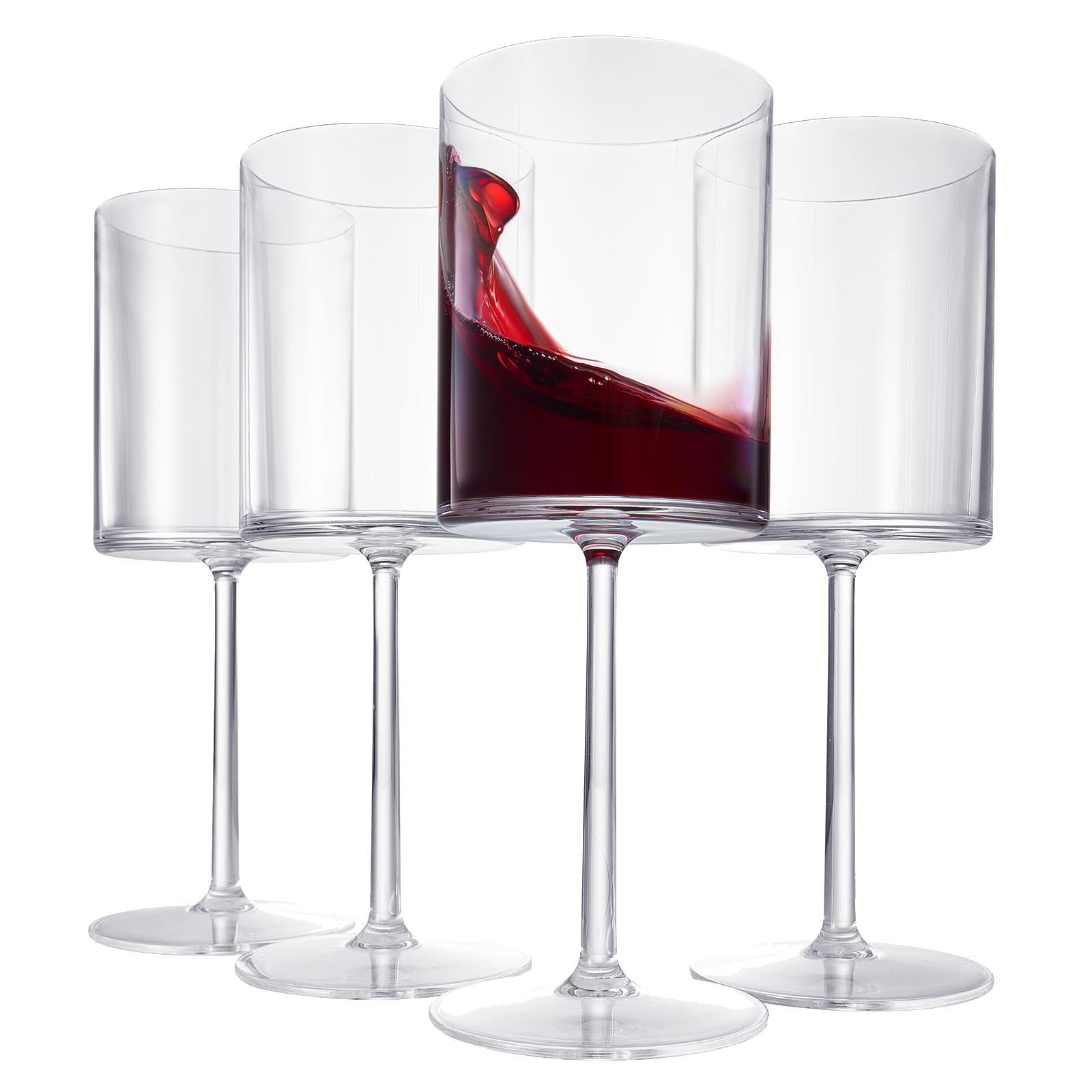 TEEK - Barcelona Acrylic Stemmed Wine Glassware Set HOME DECOR TEEK KS