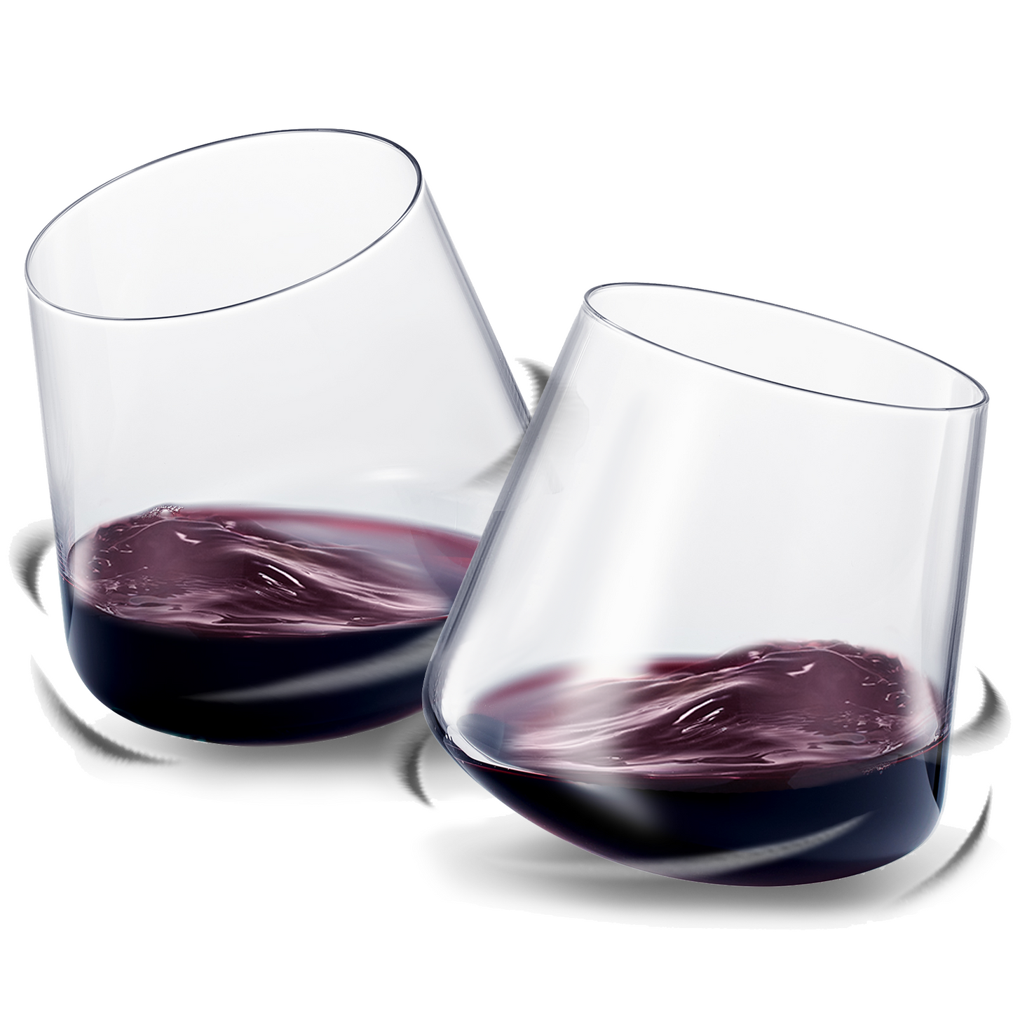 TEEK - Classica Un-Spillable Stemless Wine Glassware Set HOME DECOR TEEK KS