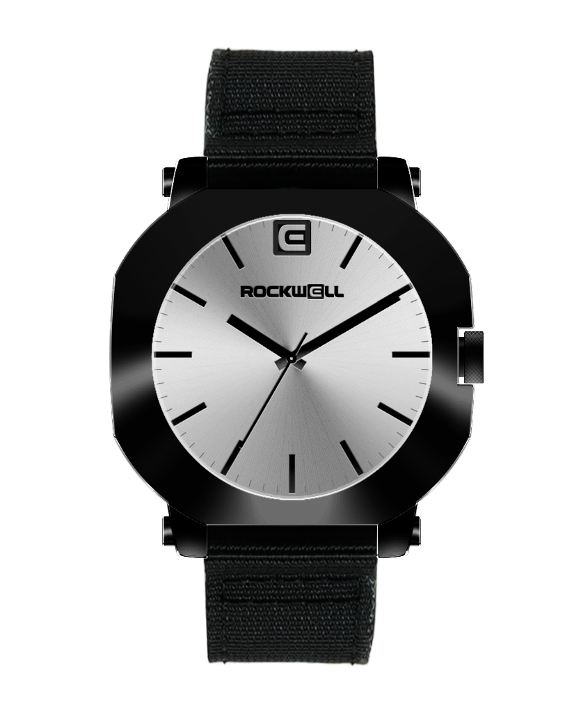 TEEK - Apex Black/Silver Watch WATCH TEEK RT Black Nylon