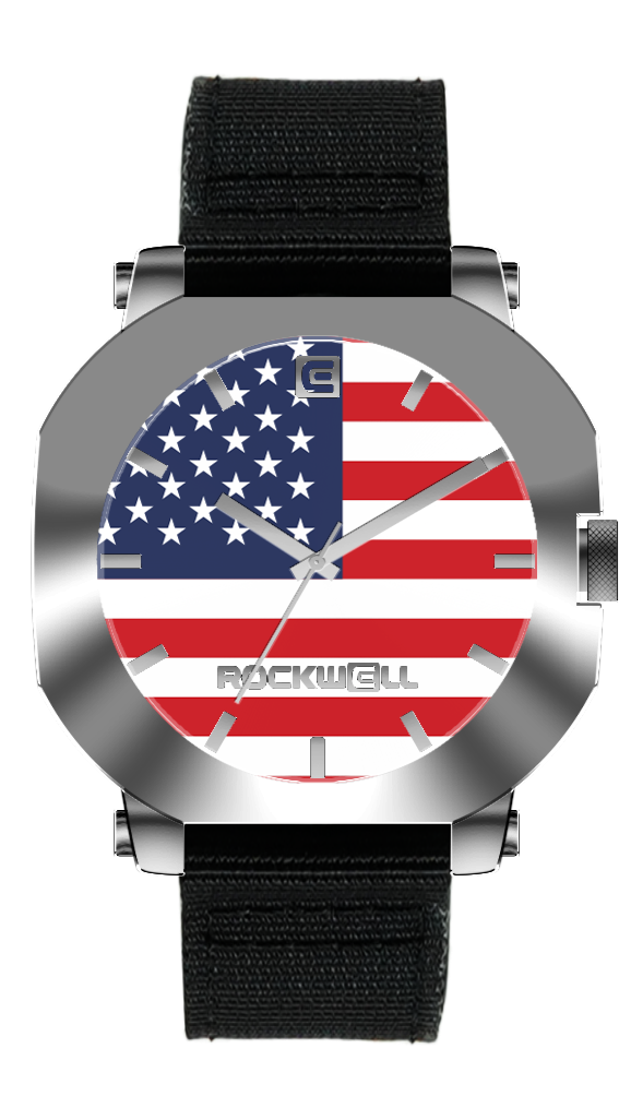 TEEK - Apex Freedom Edition Silver Watch WATCH TEEK RT Black Leather