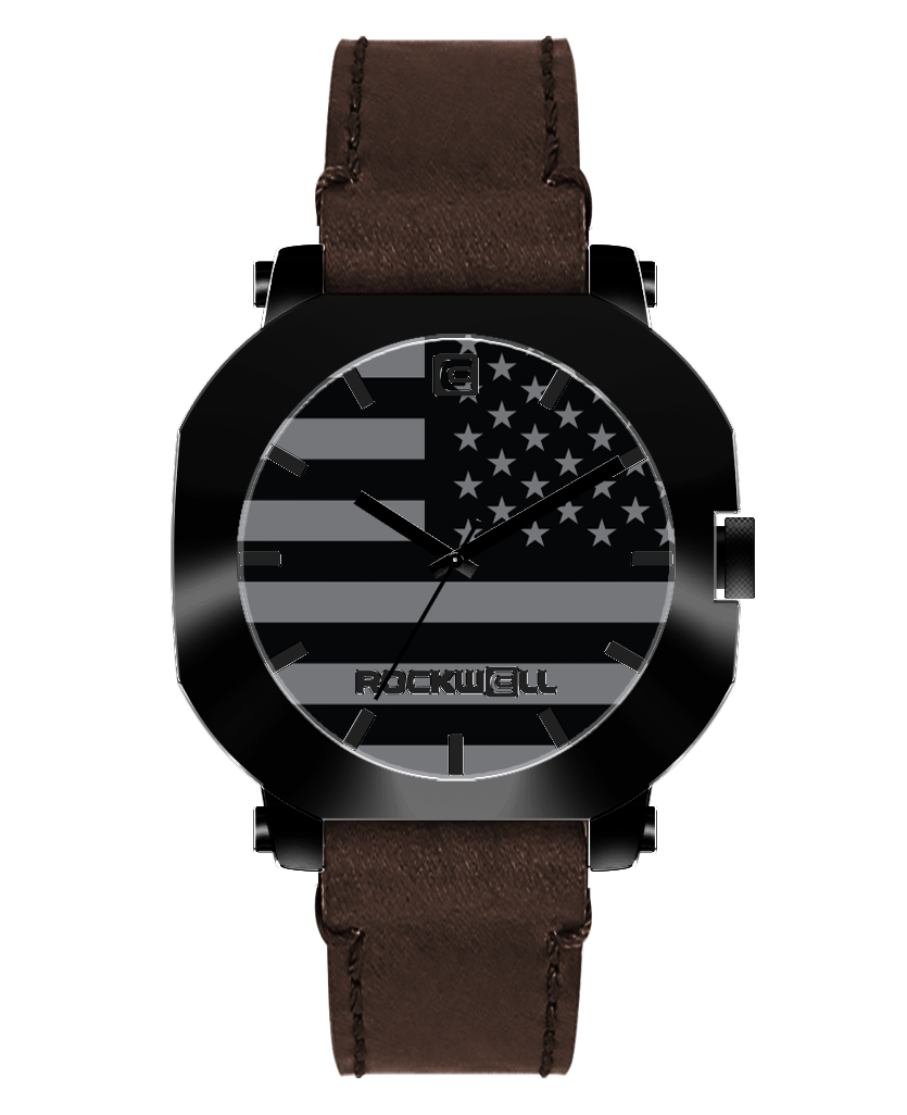 TEEK - Apex No Retreat Edition Black Watch WATCH TEEK RT Chocolate Leather