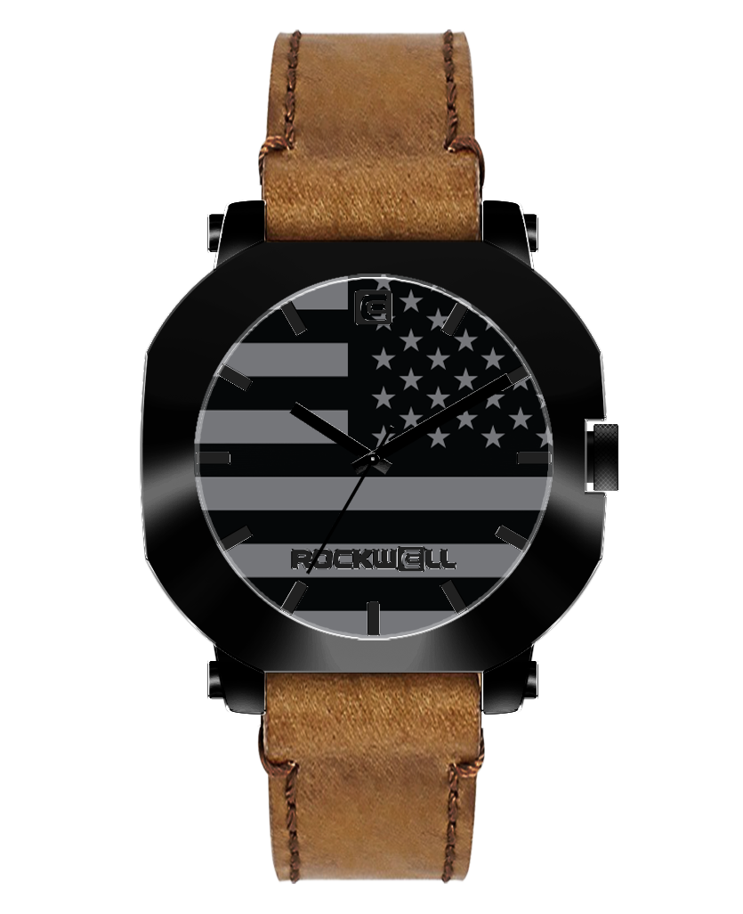 TEEK - Apex No Retreat Edition Black Watch WATCH TEEK RT Tan Leather