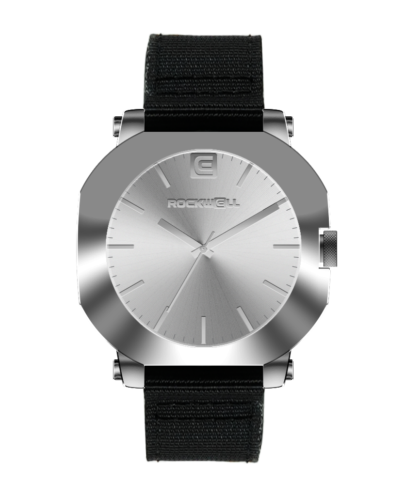 TEEK - Apex Silver Watch WATCH TEEK RT Black Nylon