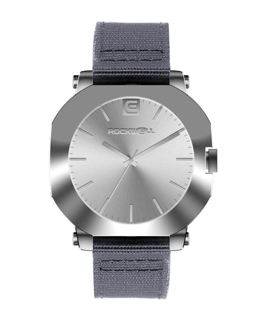 TEEK - Apex Silver Watch WATCH TEEK RT Gray Nylon