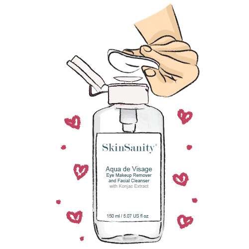 TEEK - SkinSanity® Aqua de Visage Eye Makeup Remover & Facial Cleanser 5 fl oz FACIAL SUPPLIES TEEK BCB