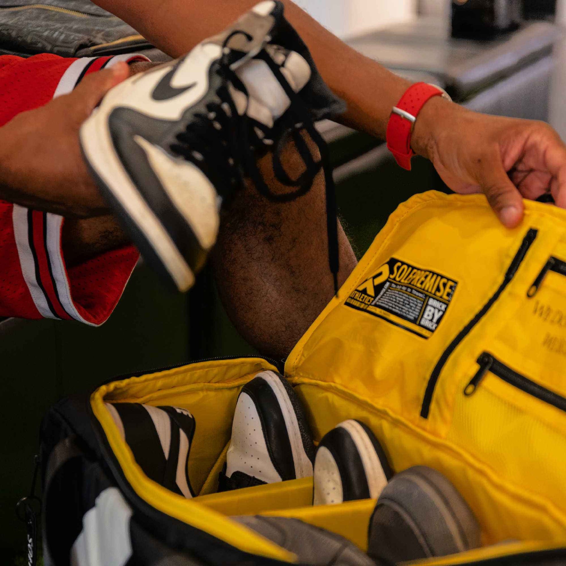 TEEK - Black Sneaker Duffle Bag BAG TEEK SP