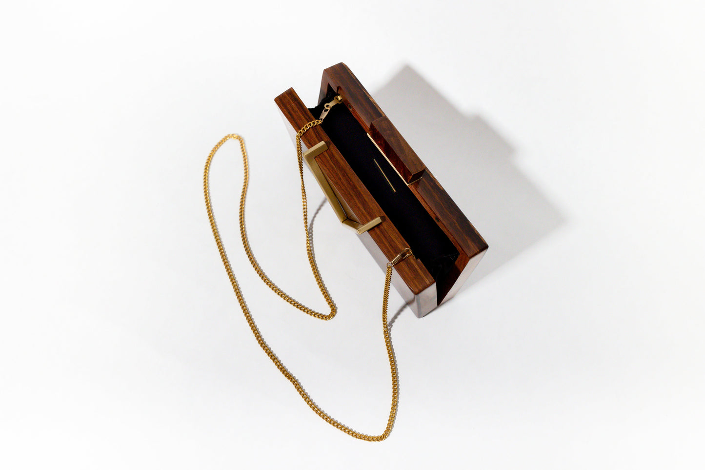 TEEK - Classic V Wooden Clutch TEEK AL