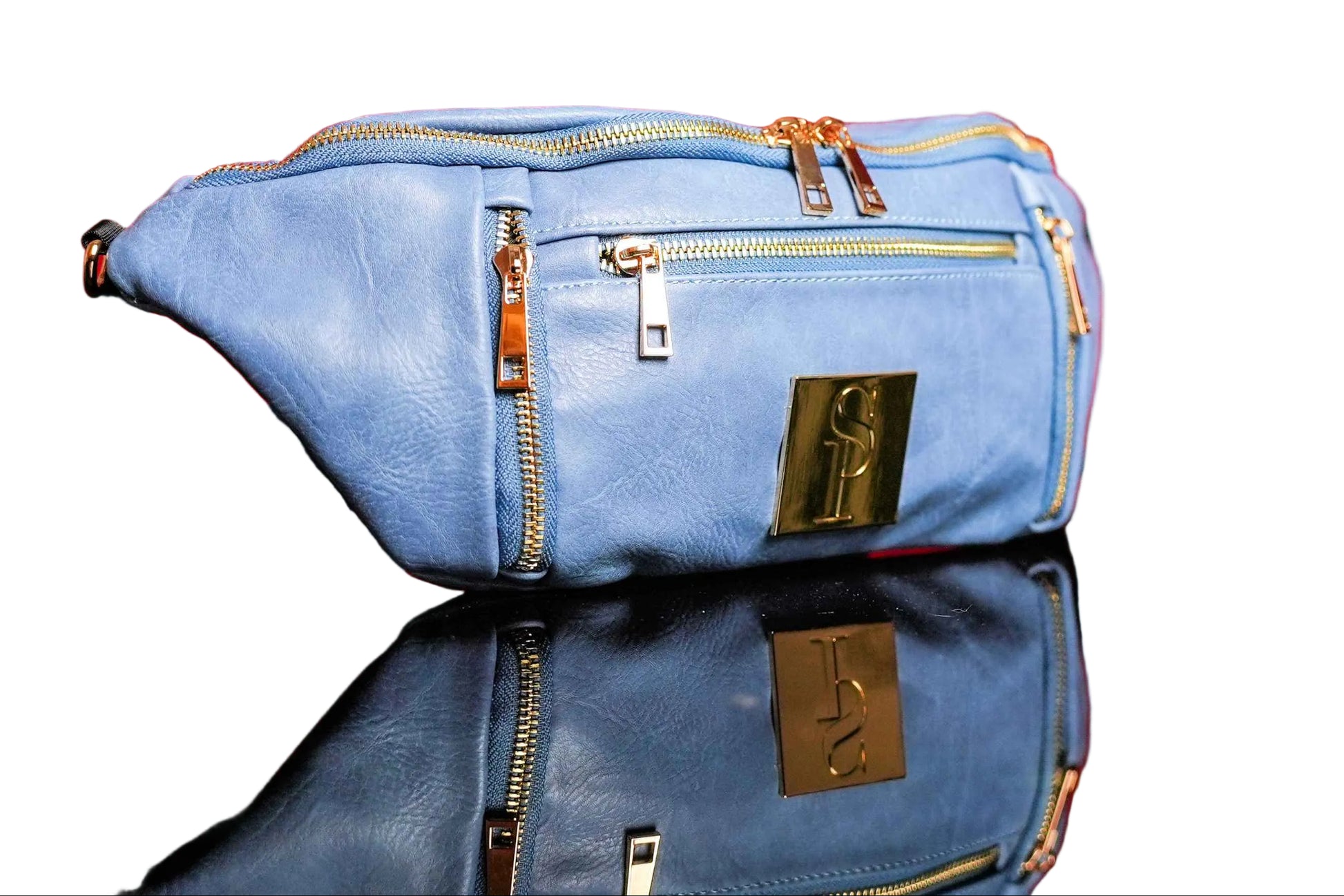 TEEK - Baby Blue Leather Sling Bag BAG TEEK SP