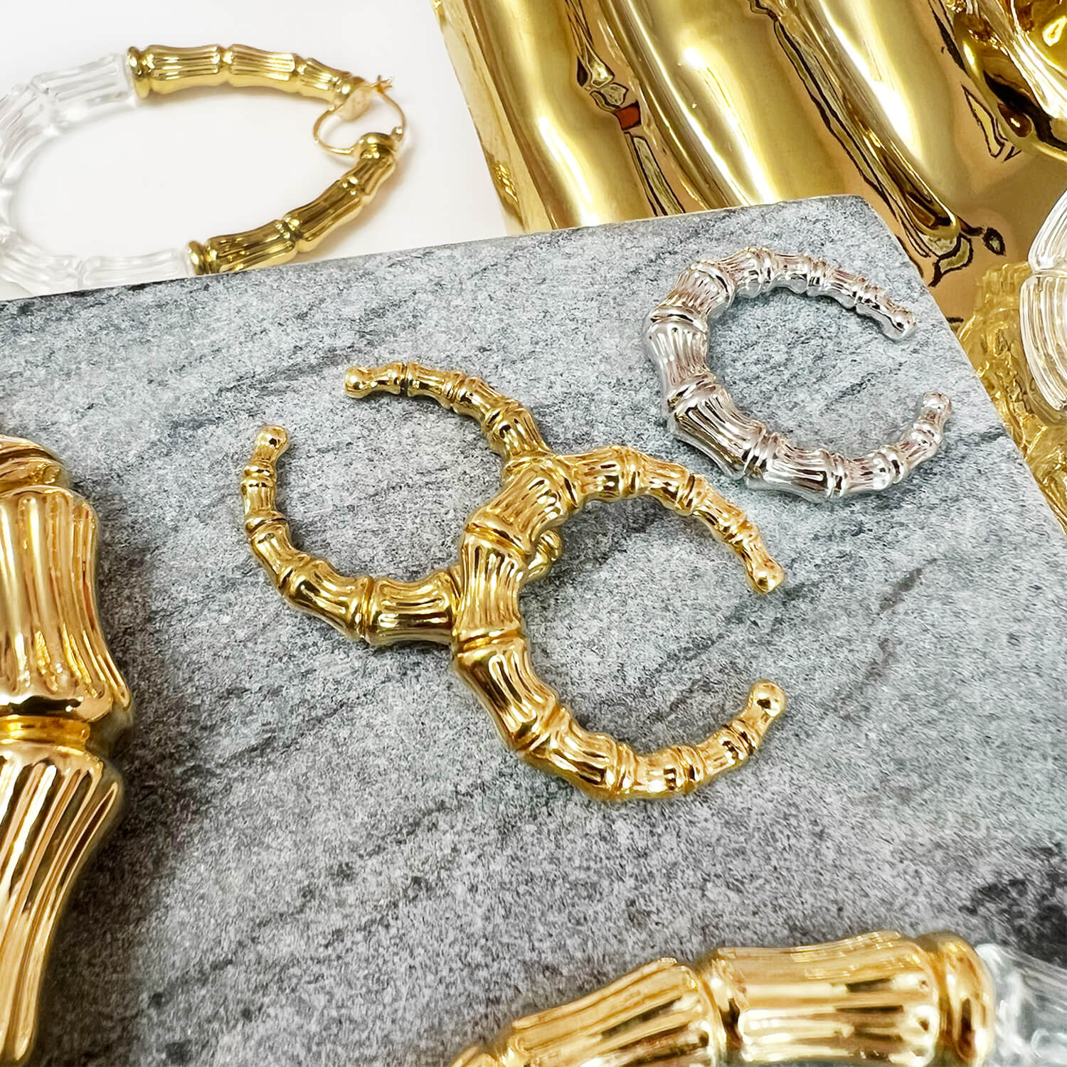 TEEK - Bamboo Cuff Ring JEWELRY TEEK GNH